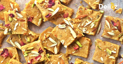 Delicz Health Mix Burfi Recipe